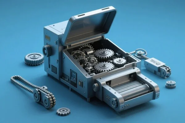 窄轨机车车辆制造3d动画制作产品