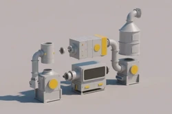水下救捞装备制造产品3d动画设计制作